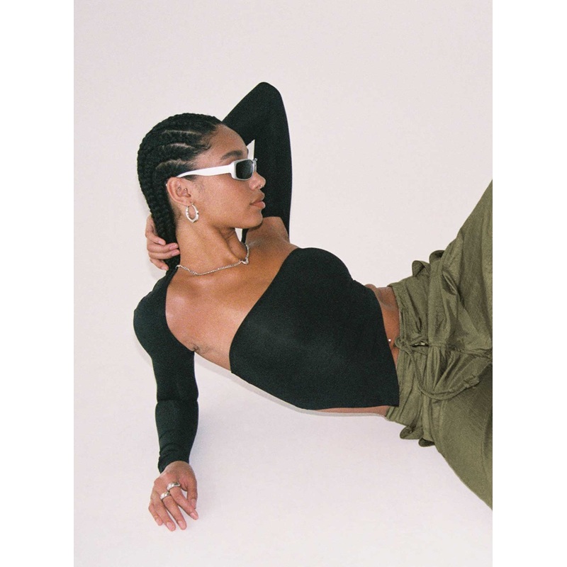 Koslo Bolero Top Black