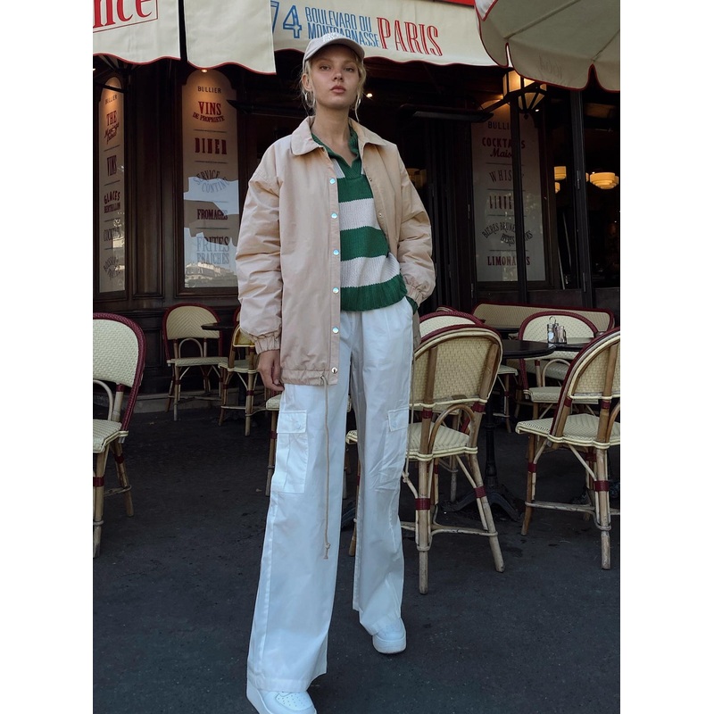 Lista Elastic Pocket Pants White