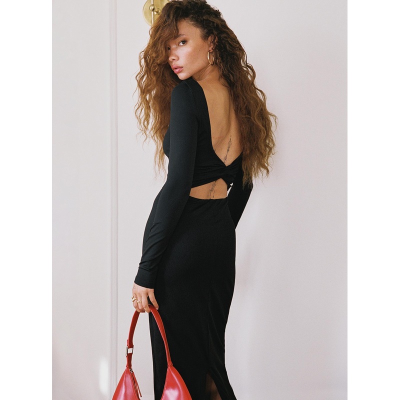 Lyla Maxi Dress Black