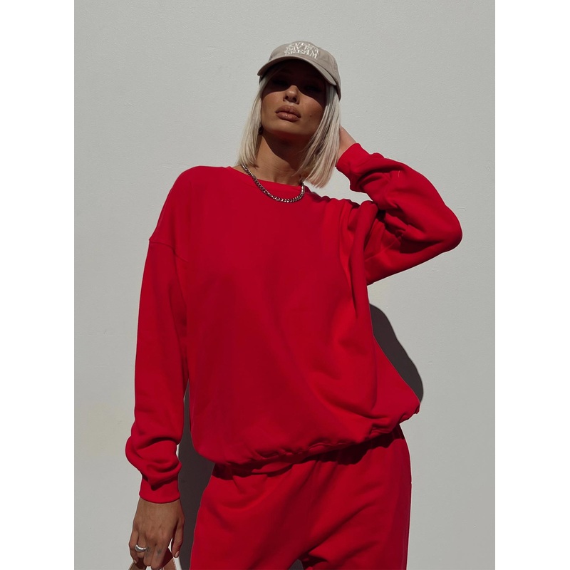 Meika Sweatshirt Red
