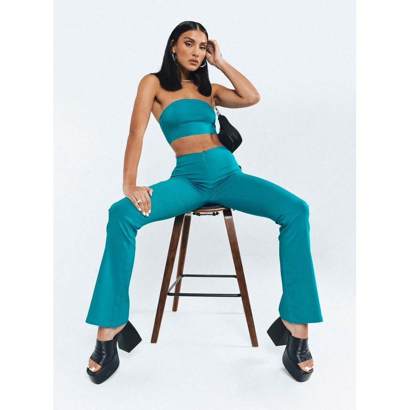 Motel Zenovia Trouser Tailoring Azure Blue