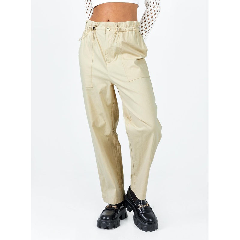 Preston Cargo Pant Beige