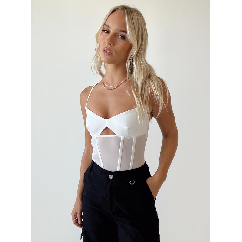Reynton Bodysuit White