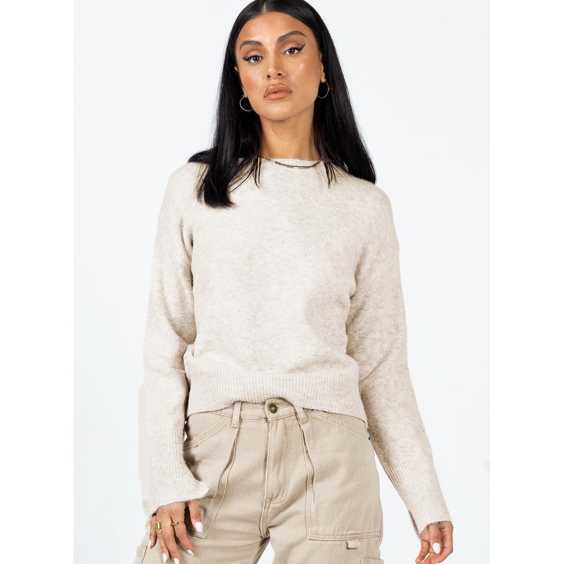 Rosa Knit Sweater Grey