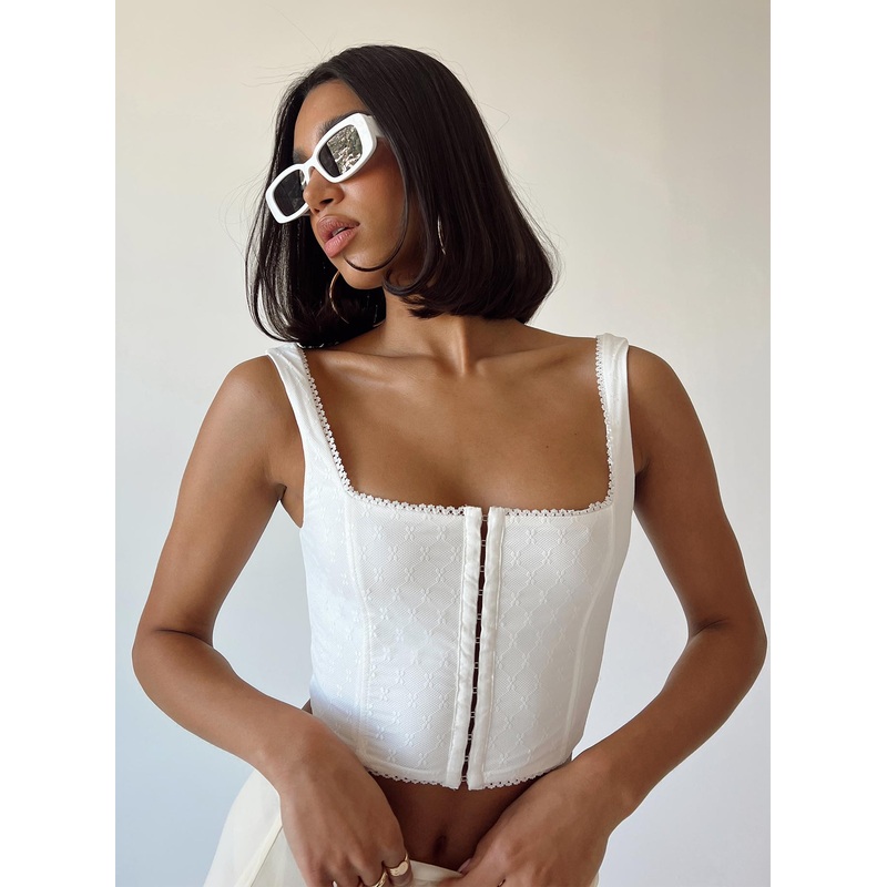 Bryleigh Top White