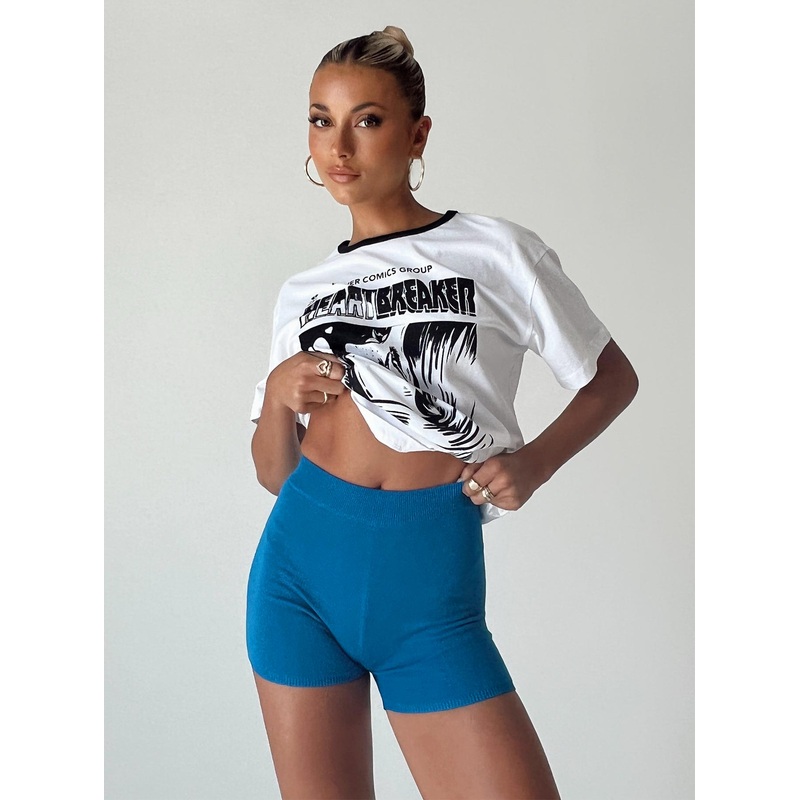 Ivy Bike Shorts Blue