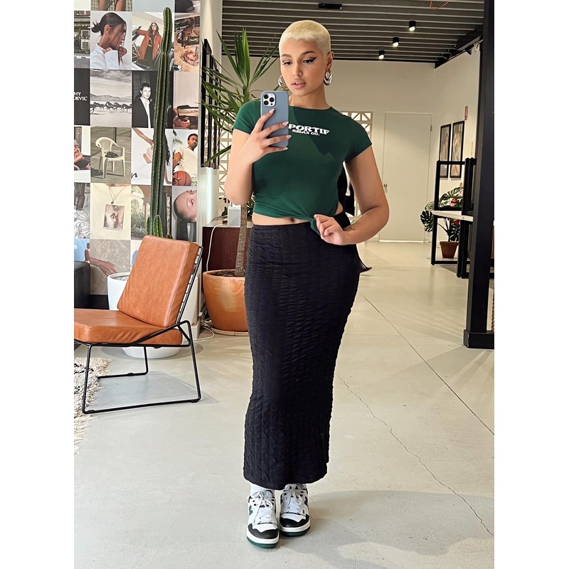 Corine Maxi Skirt Black