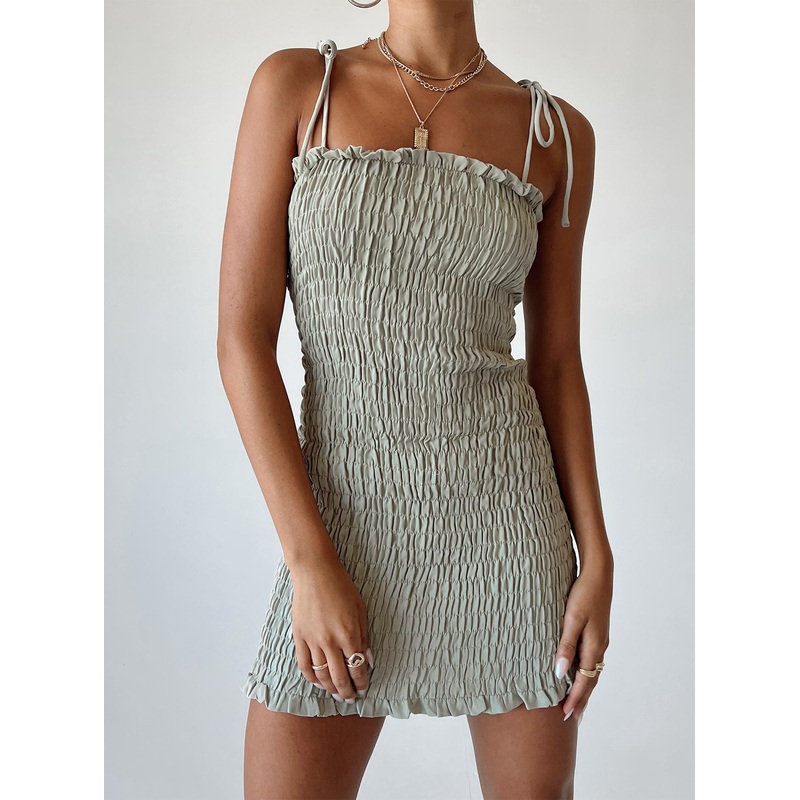 Sherry Mini Dress Sage