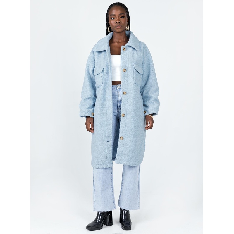 Emberly Coat Blue