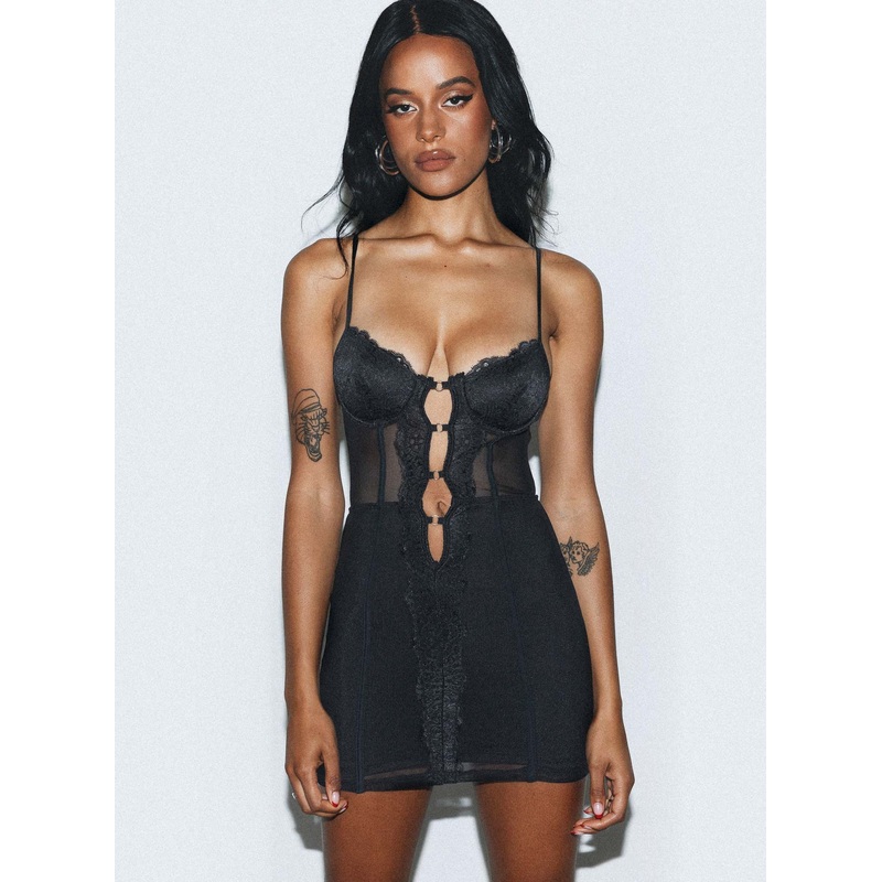 Benji Mini Dress Black