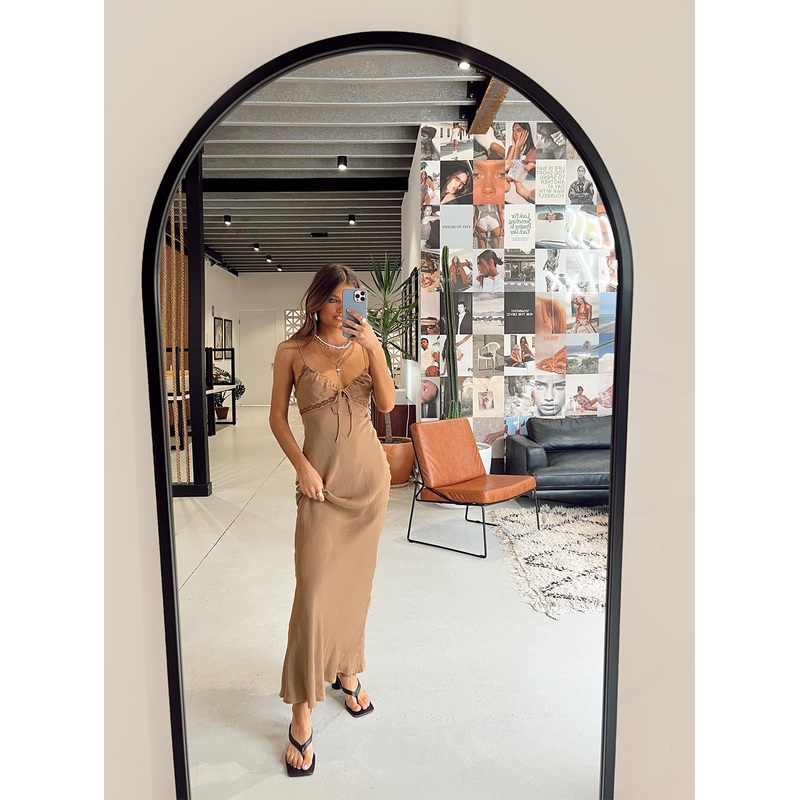 Emily Maxi Dress Brown