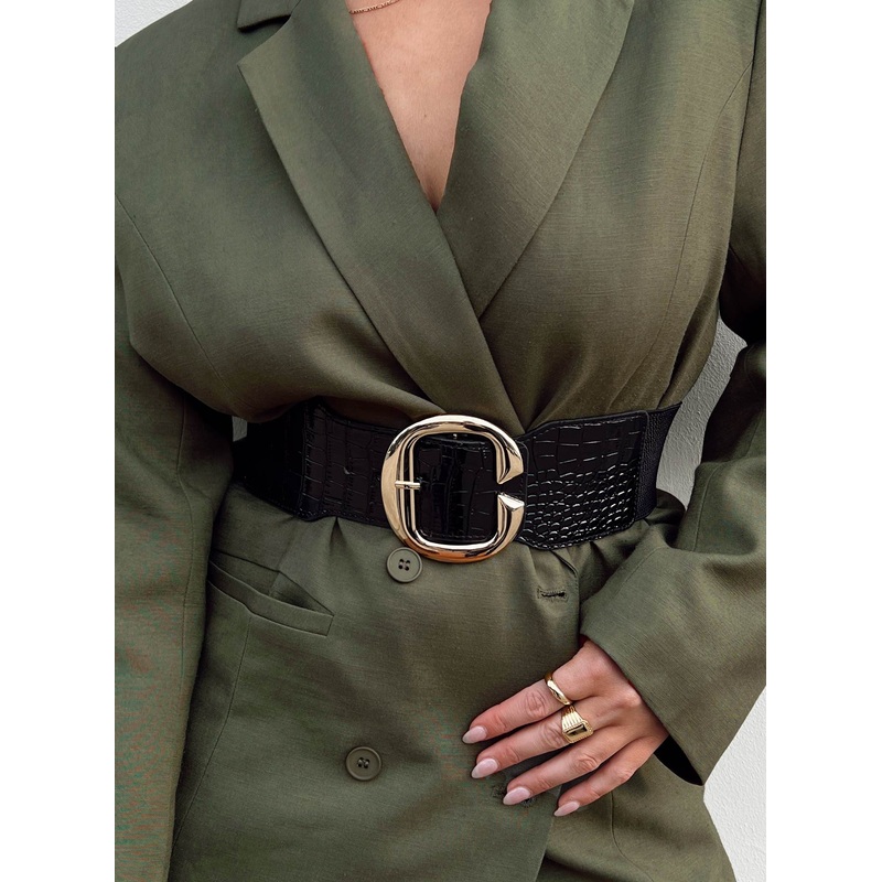 Jacqulin Belt Black / Gold