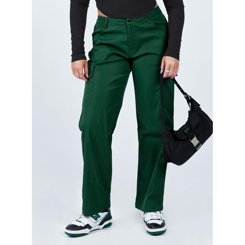 Jaida Cargo Pants Green