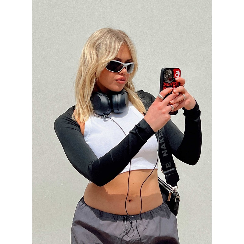 Kiora Bolero Top Black