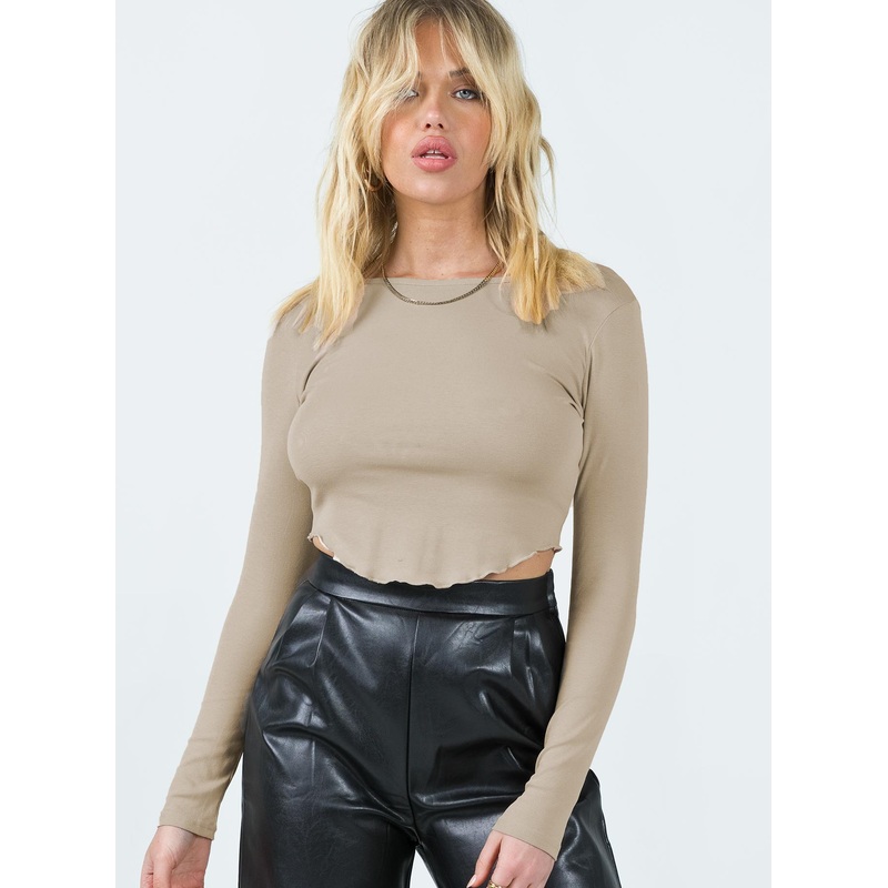 Lucian Top Beige