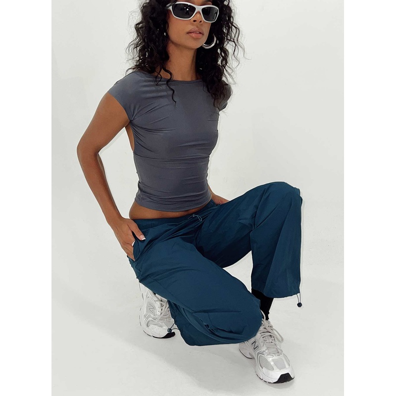 Sprint To The End Pant Navy