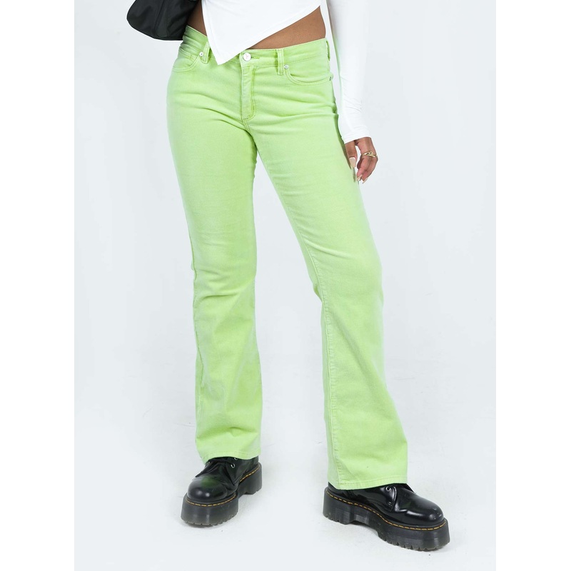 Abrand 99 Low Boot Faded Fluro Cord Green