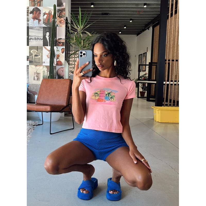 Big City Tee Pink