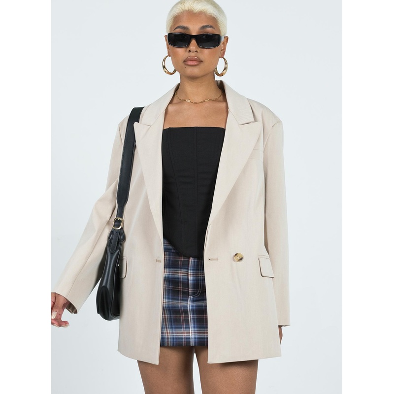 Codi Oversized Blazer Beige