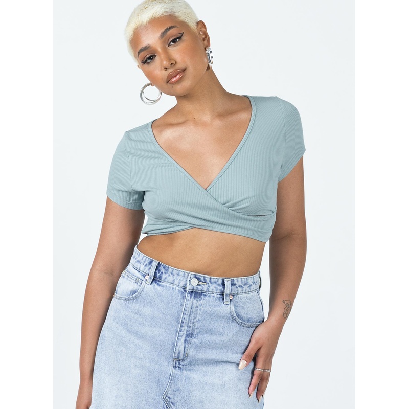 Haddison Top Blue