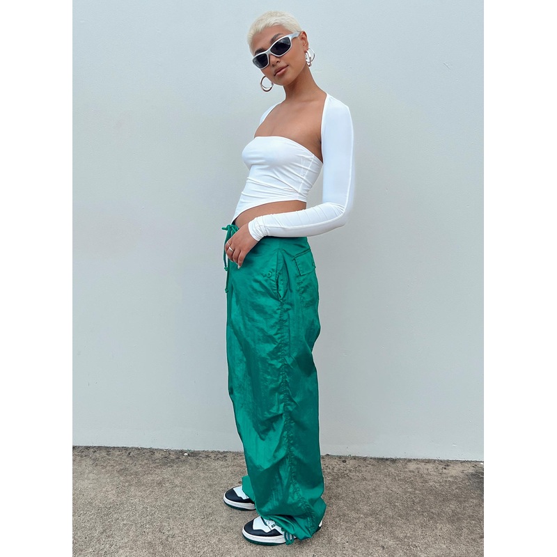 Motel Chute Trousers Teal