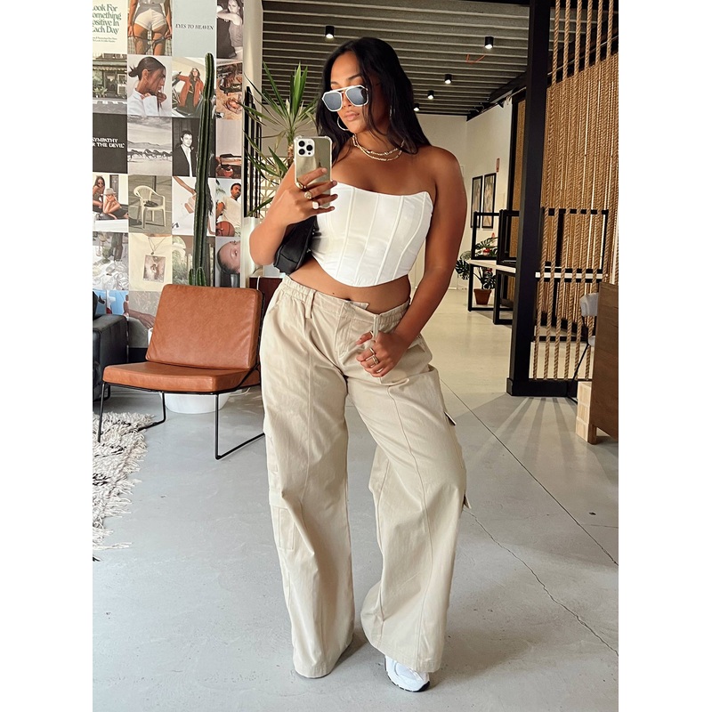 Motel Hansa Trouser Panama Ecru