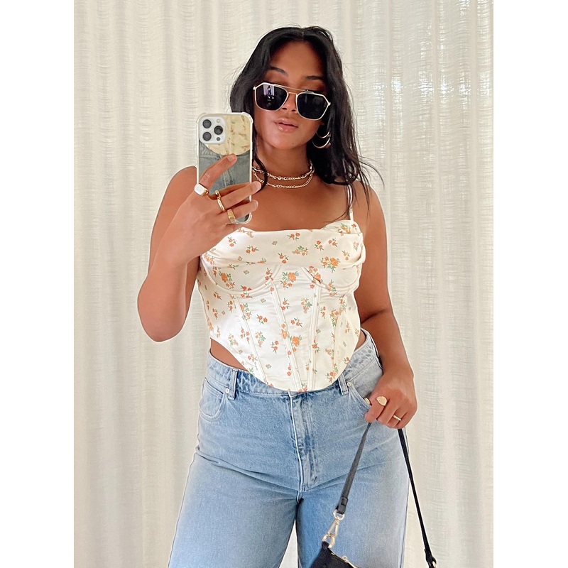 Vigoda Corset Top Multi