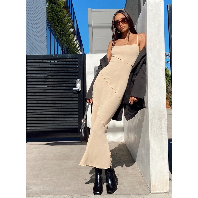 Andros Maxi Dress Beige