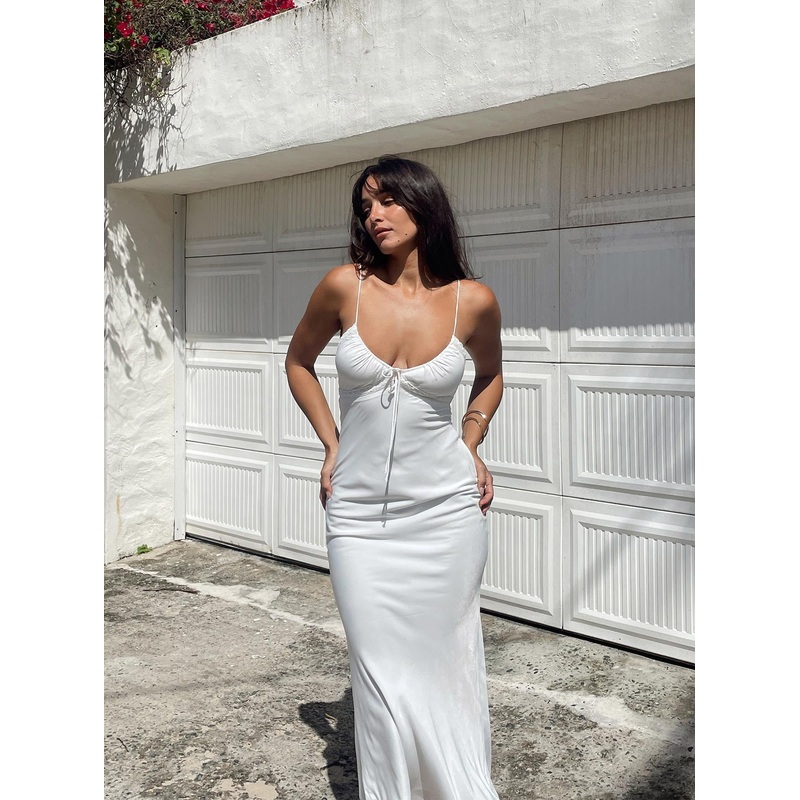 Emily Maxi Dress White