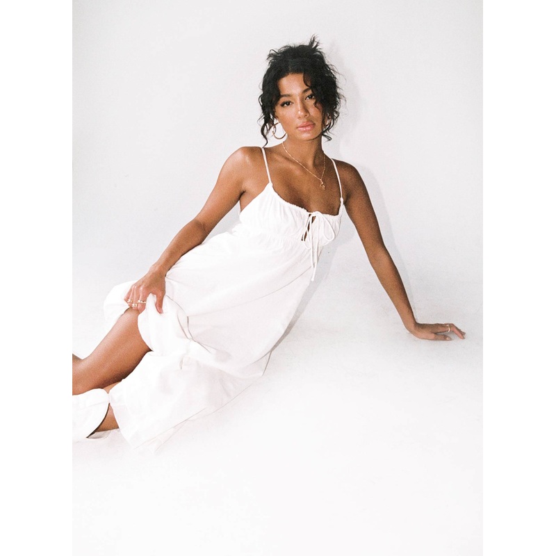 Empress Of Love Maxi Dress White