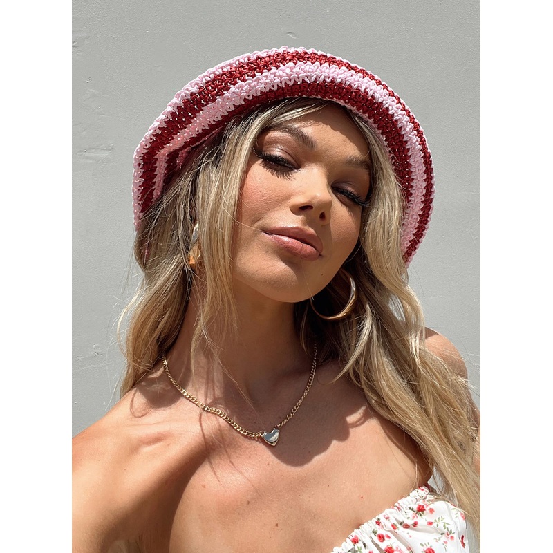 Janea Bucket Hat Red