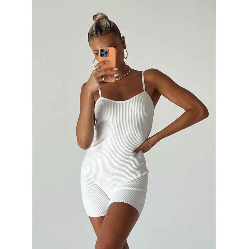 Janssen Romper White