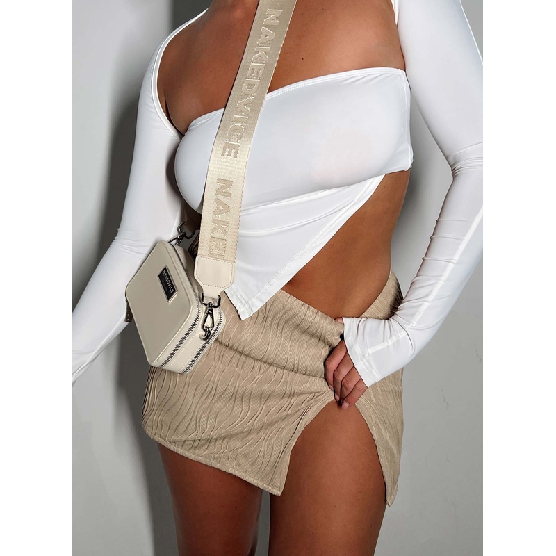 Cambor Mini Skirt Beige