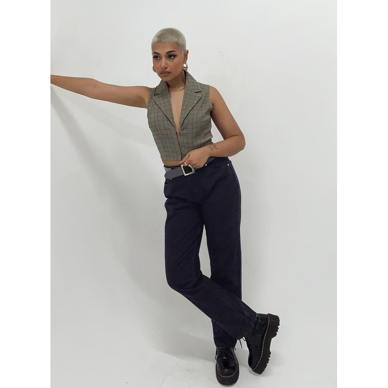 Deluxe Low Waist Jeans Black