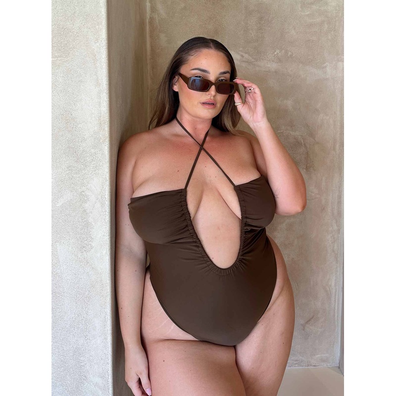 Fern One Piece Brown Curve