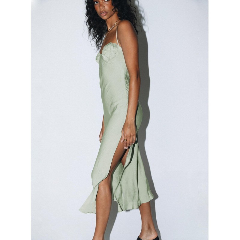 Hazel Midi Dress Sage