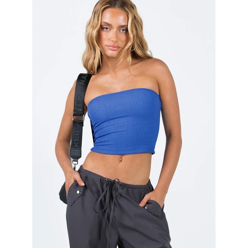 Dunstan Tube Top Blue