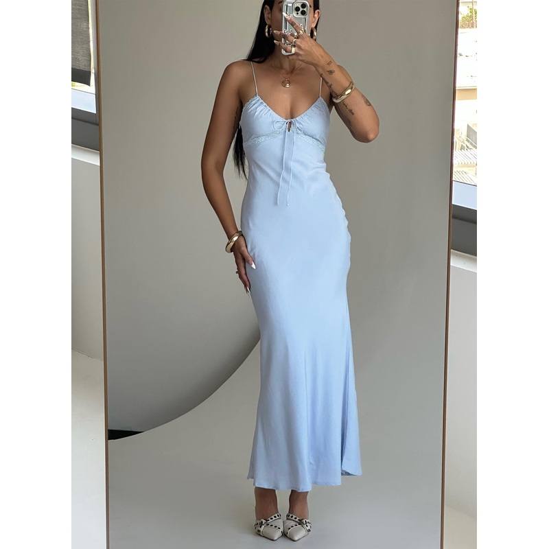 Emily Maxi Dress Blue