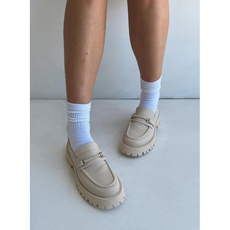 Maison Loafers Beige