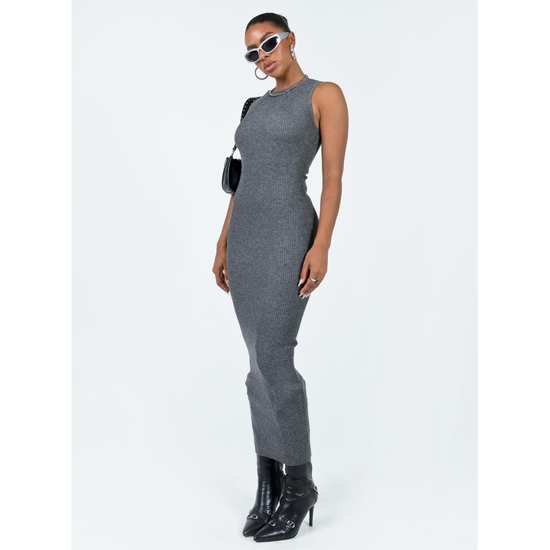 Hyda Midi Dress Slate
