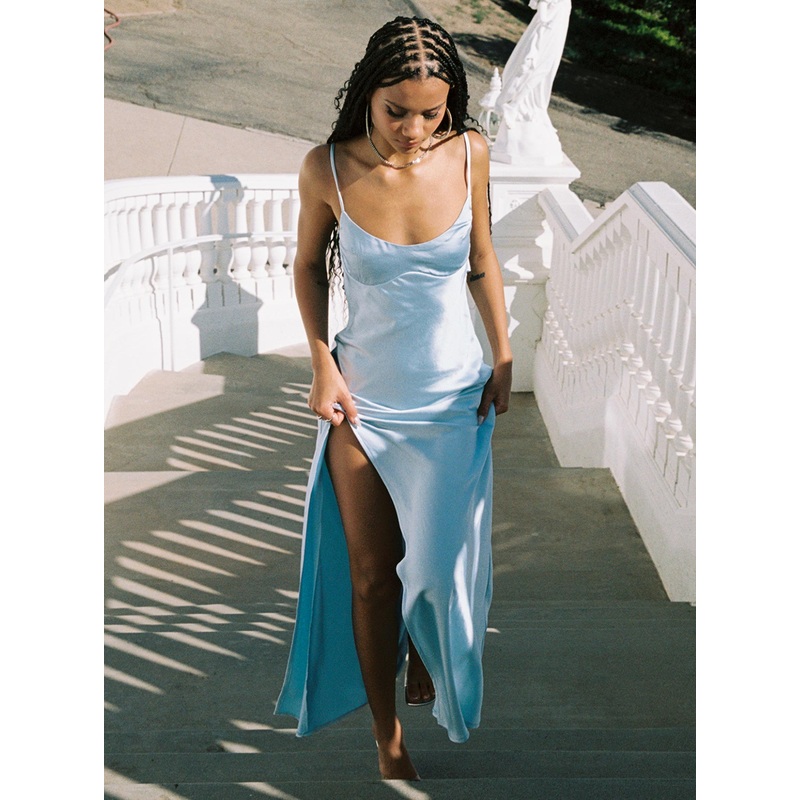 Jazelle Maxi Dress Blue