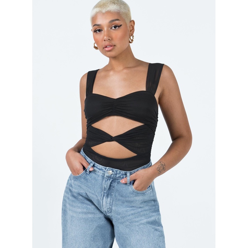 Grandis Bodysuit Black