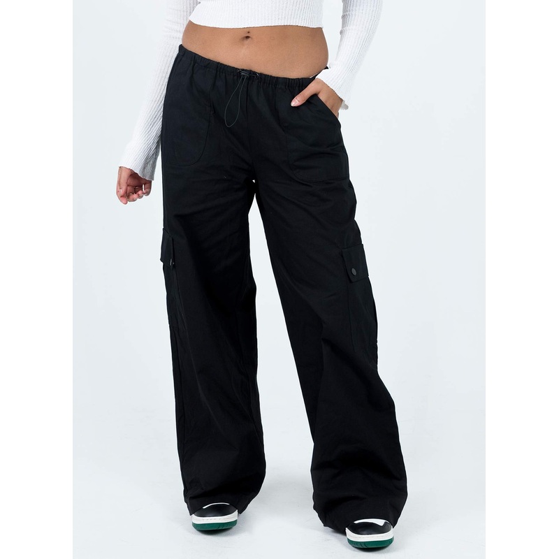 Mackey Cargo Utility Pants Black