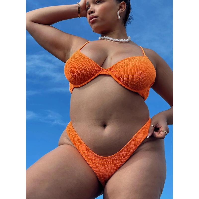 Lolita Bikini Bottoms Orange Curve