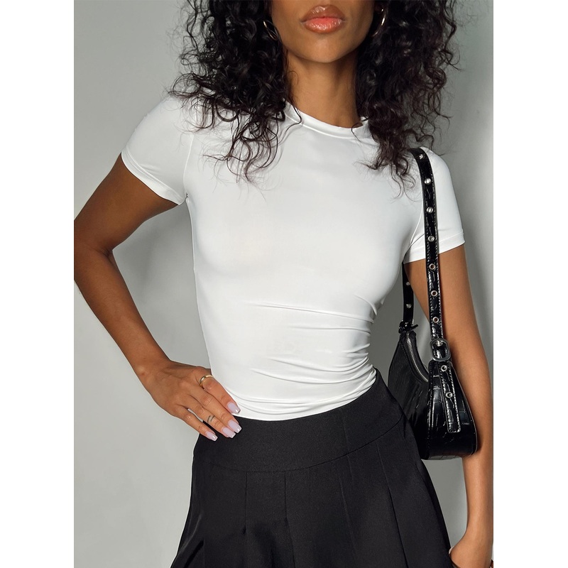 Lowell Top White