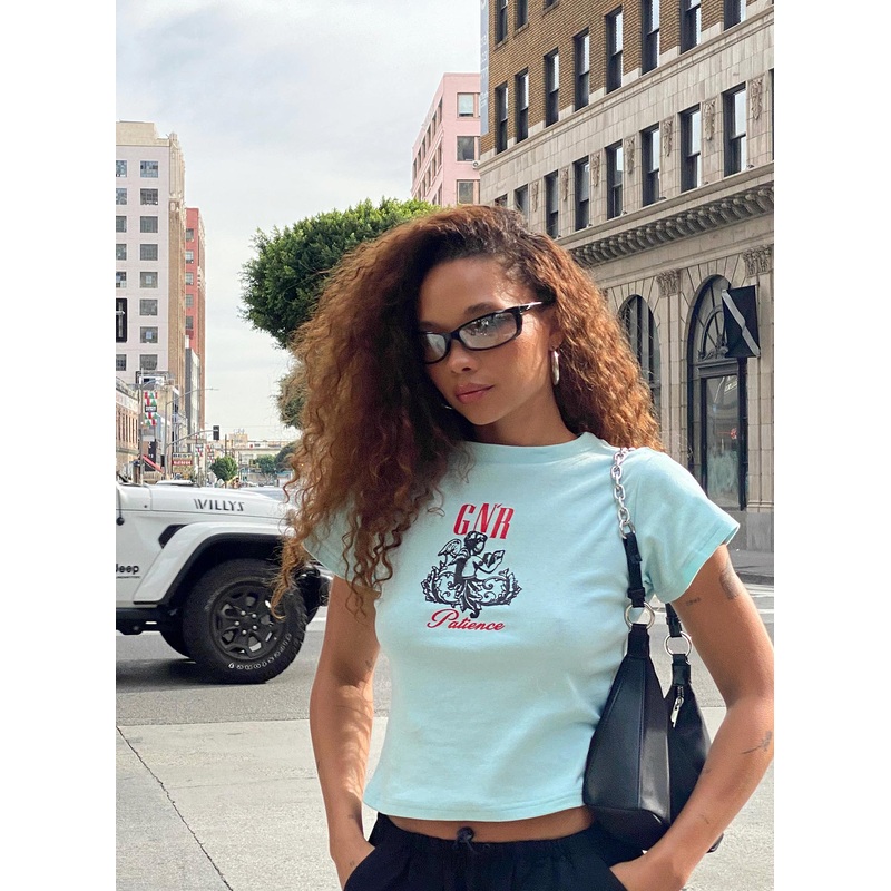 Guns N’ Roses Angel Tee Blue
