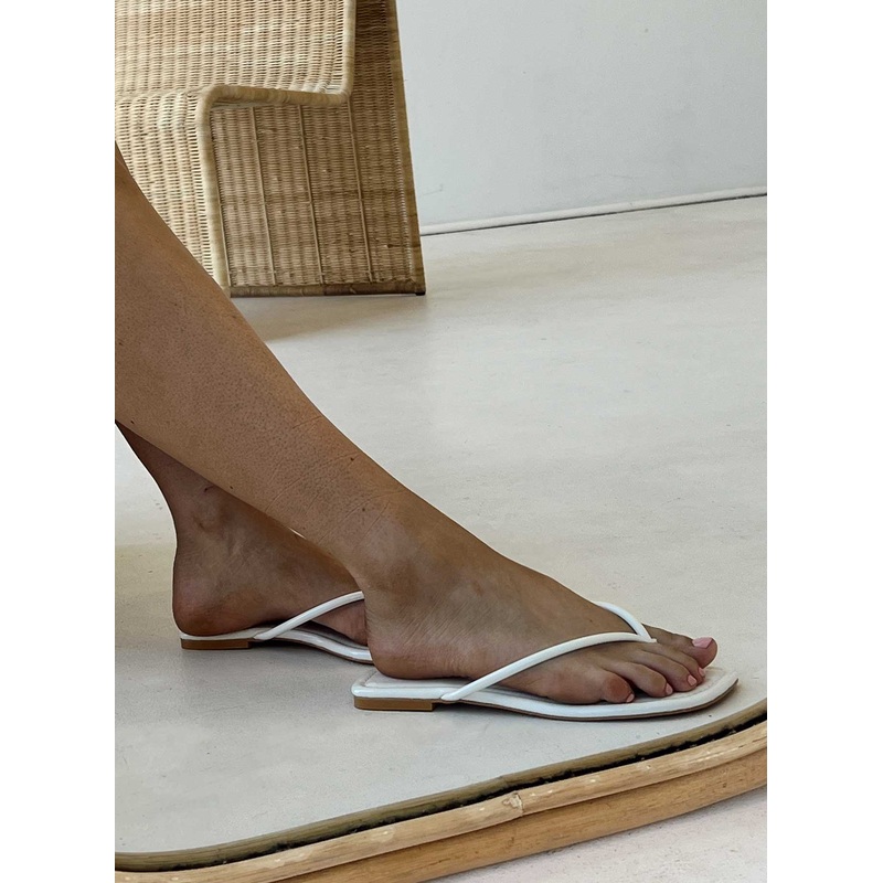 Malina Sandals White