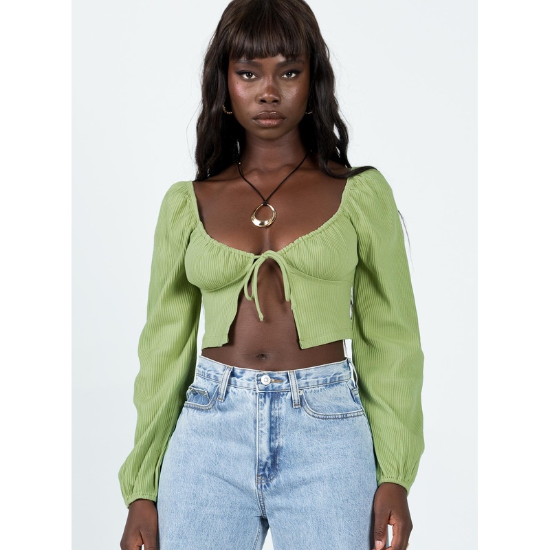 Hart Long Sleeve Top Green