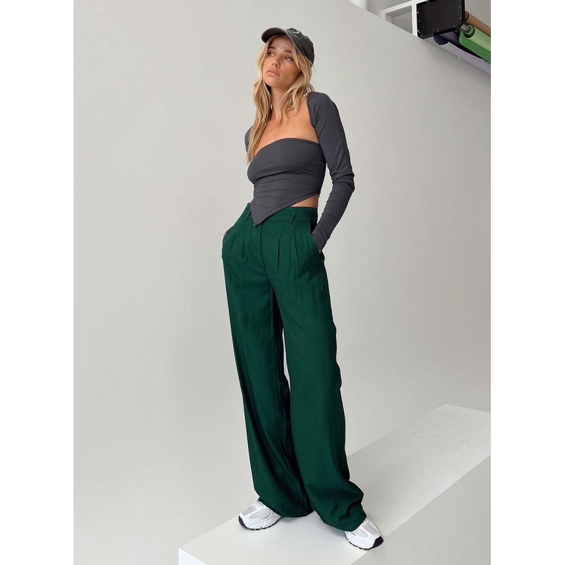 Kacey Pants Forest Green