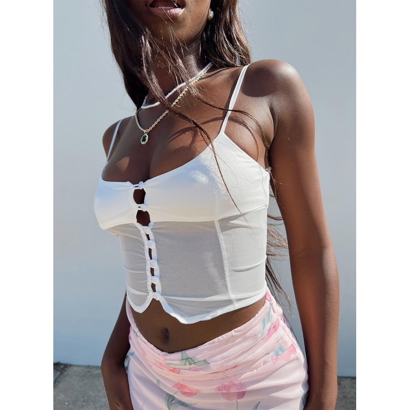 Samiren Top White